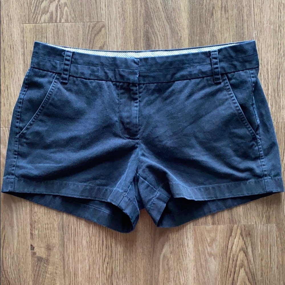 J. Crew 3” Navy Chino Shorts Size 4